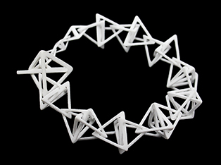 Tetrahedron Bracelet